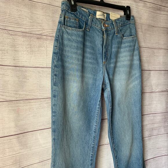 Universal Threads Denim Jeans Bootcut Leg Vintage Stretch Size 0 Reg 25 Waist - Picture 13 of 16